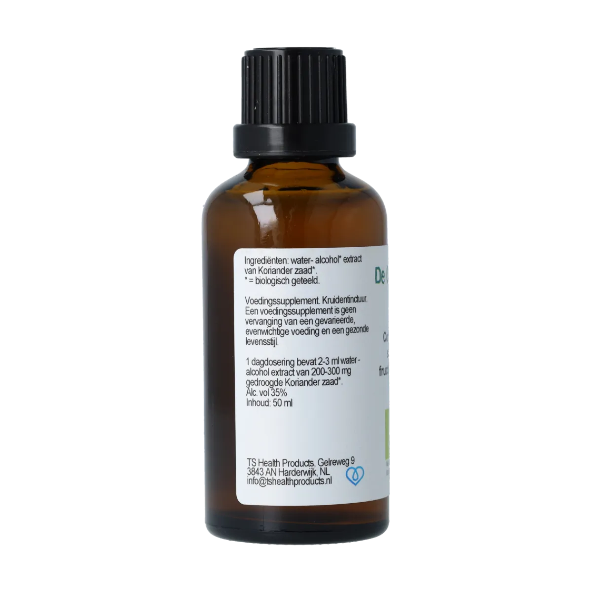 Outlet De Cruydhof Coriandrum sativum / koriander tinctuur bio