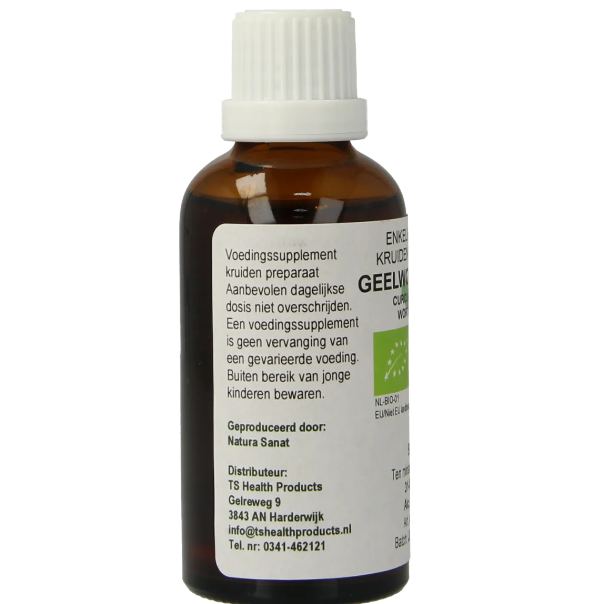 Online De Cruydhof Curcuma longa/geelwortel tinctuur bio