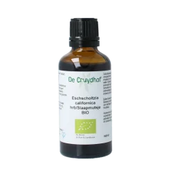 Sale De Cruydhof Eschscholtzia calif / slaapmutsje tinctuur bio