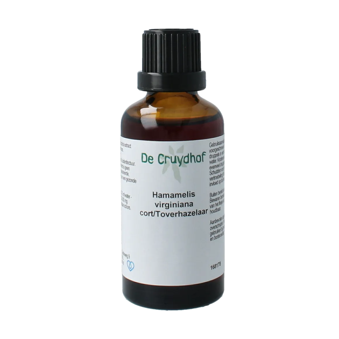 De Cruydhof Hamamelis virginiana cort / toverhazelaar tinctuur