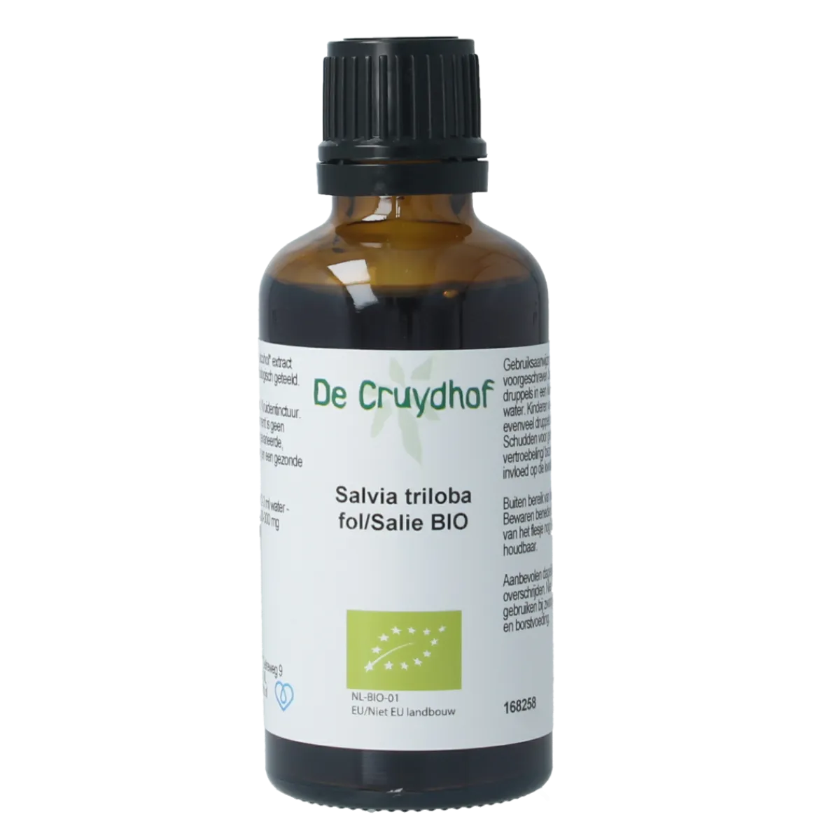 Discount De Cruydhof Salvia tribola fol / salie tinctuur bio