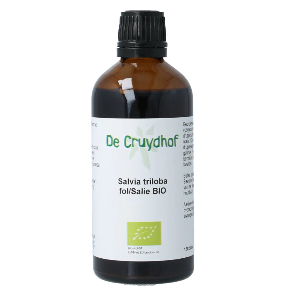 De Cruydhof Salvia triloba fol / salie tinctuur bio
