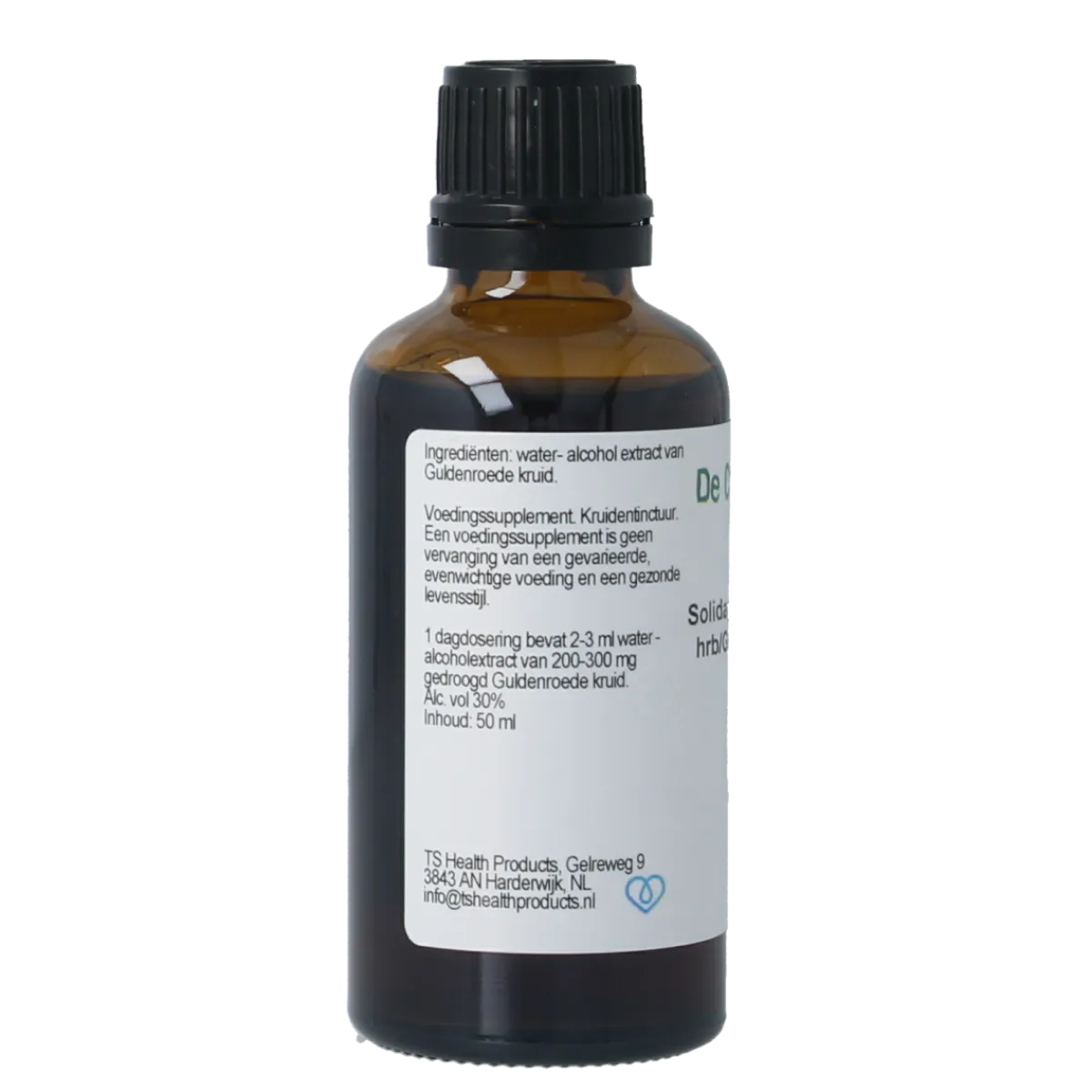 De Cruydhof Solidago virg herb / guldenroede tinctuur