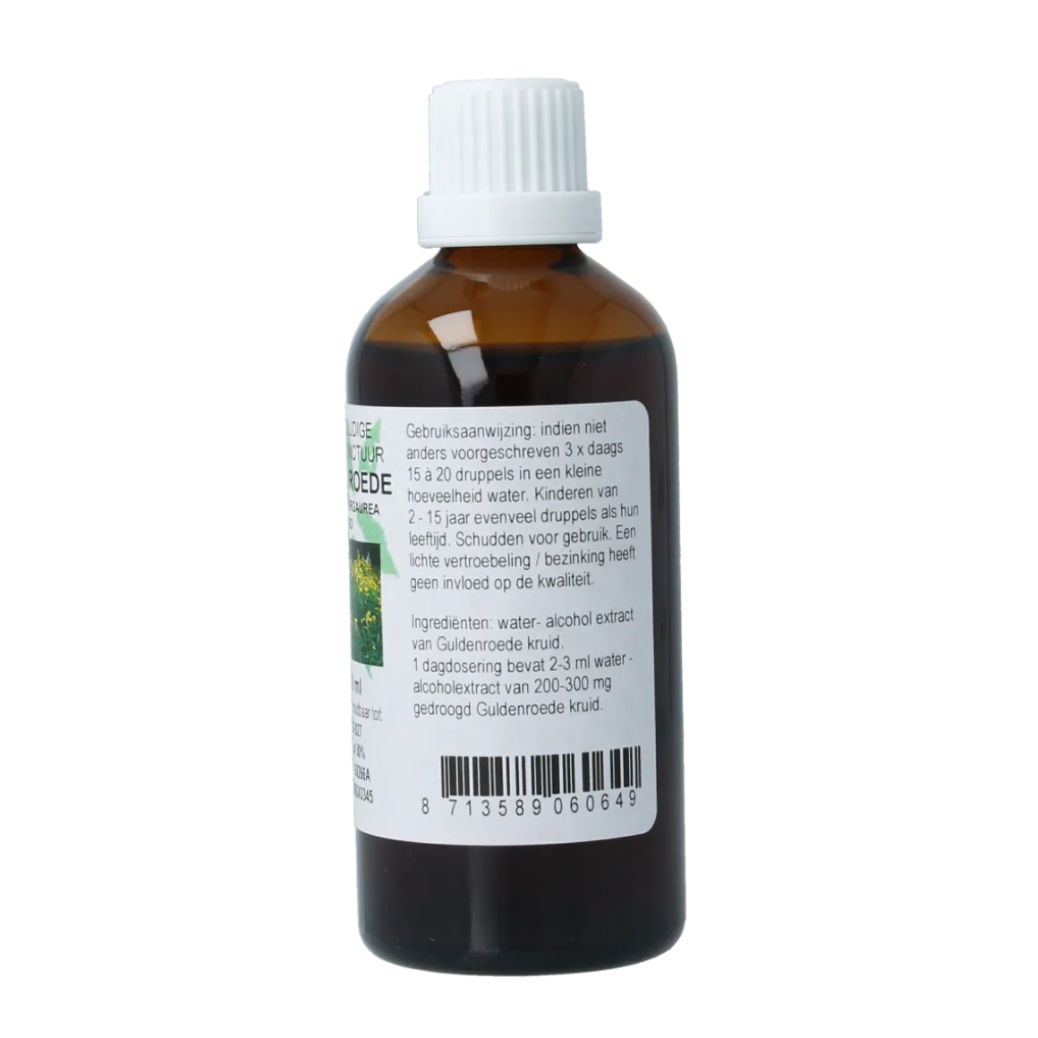 De Cruydhof Solidago virg herb / guldenroede tinctuur