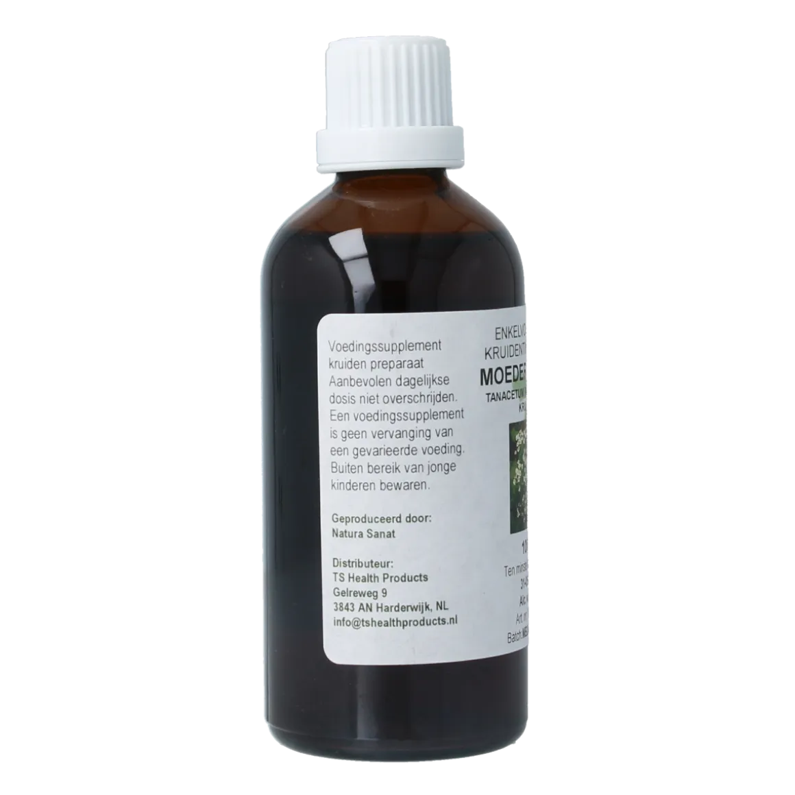 De Cruydhof Tanacetum parthenium herb/moederkruid tinctuur