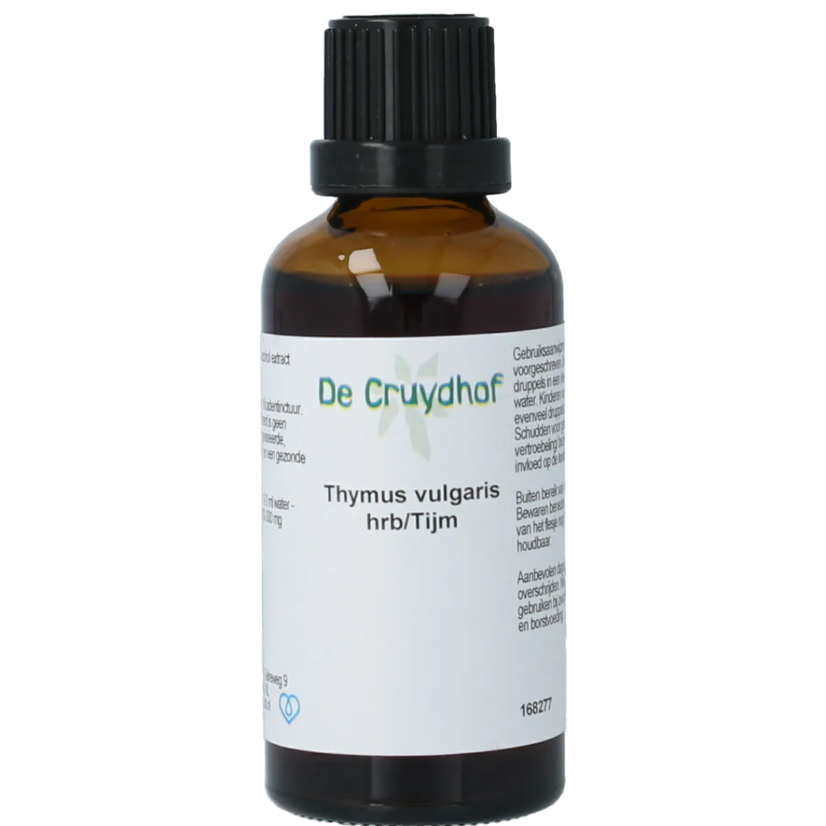 Best De Cruydhof Thymus vulgaris herb / tijm tinctuur