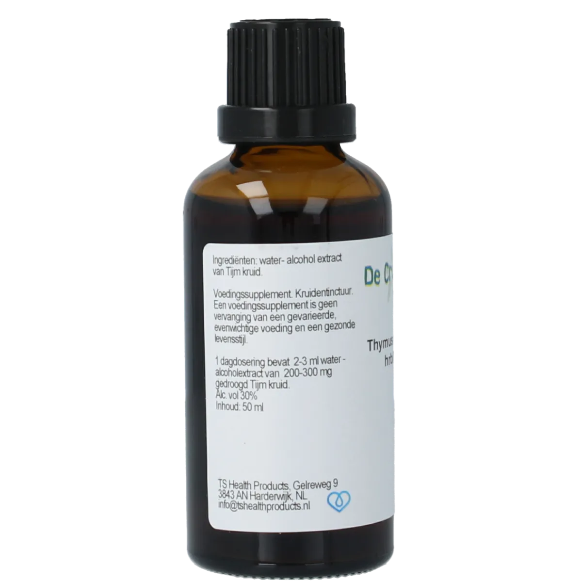 Best De Cruydhof Thymus vulgaris herb / tijm tinctuur