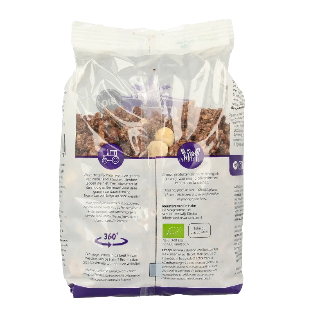 Clearance De Halm Granola choco/hazelnoot bio