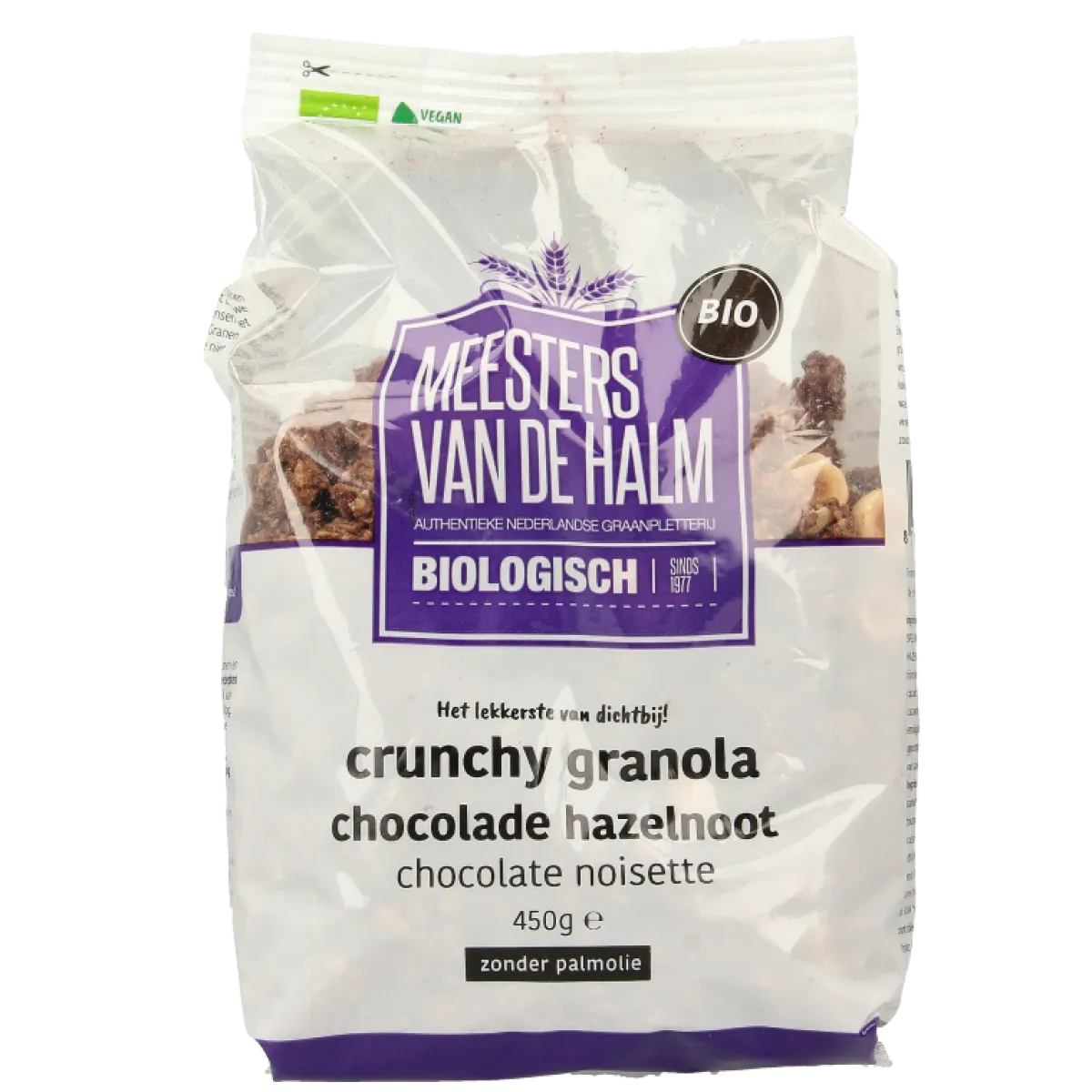 Clearance De Halm Granola choco/hazelnoot bio