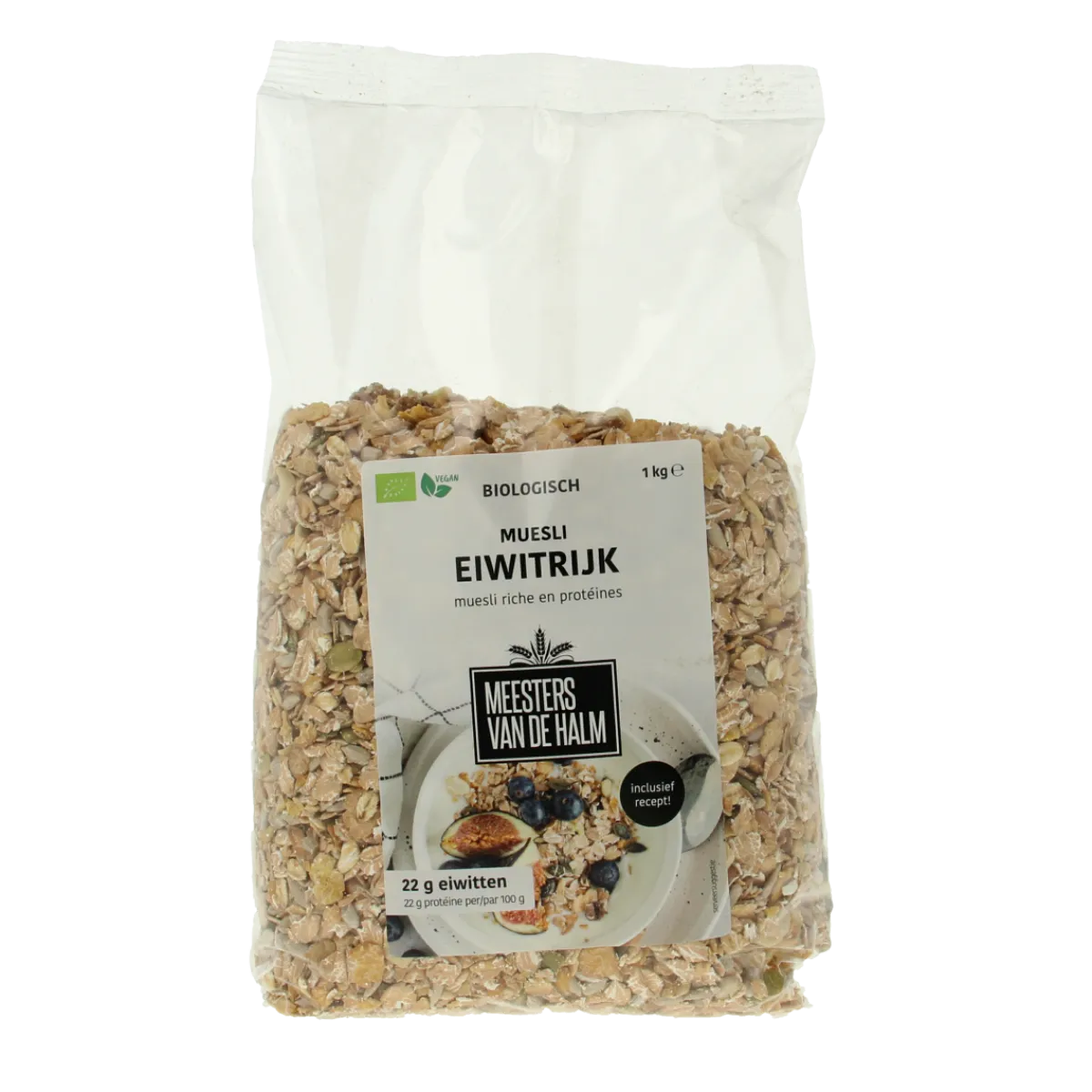 Outlet De Halm Muesli eiwitrijk herstel after sport bio