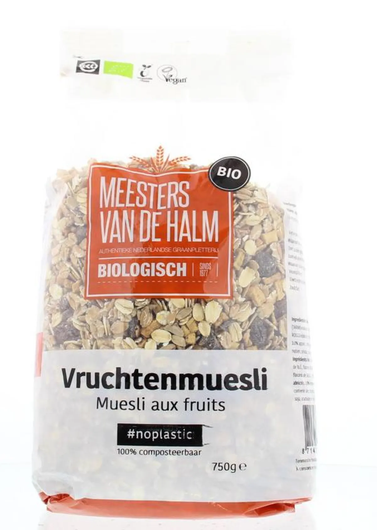 Sale De Halm Muesli vruchten eko bio