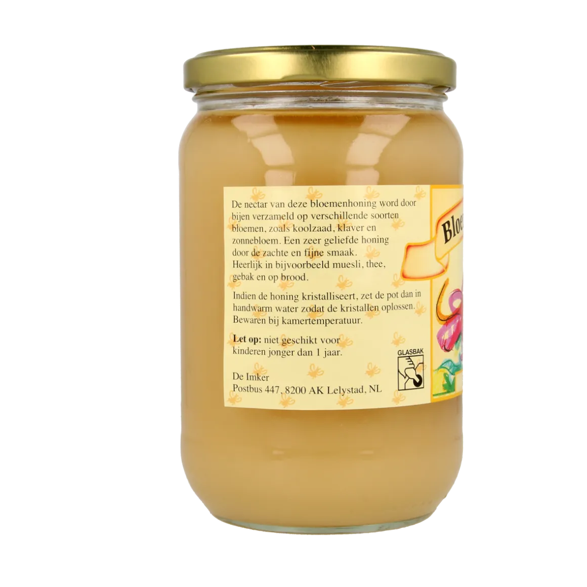De Imker Bloemenhoning creme