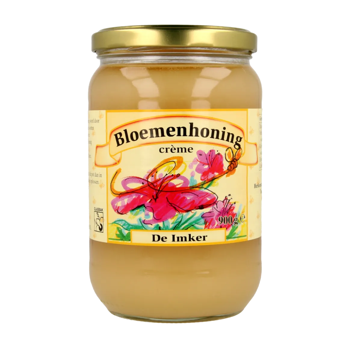 De Imker Bloemenhoning creme