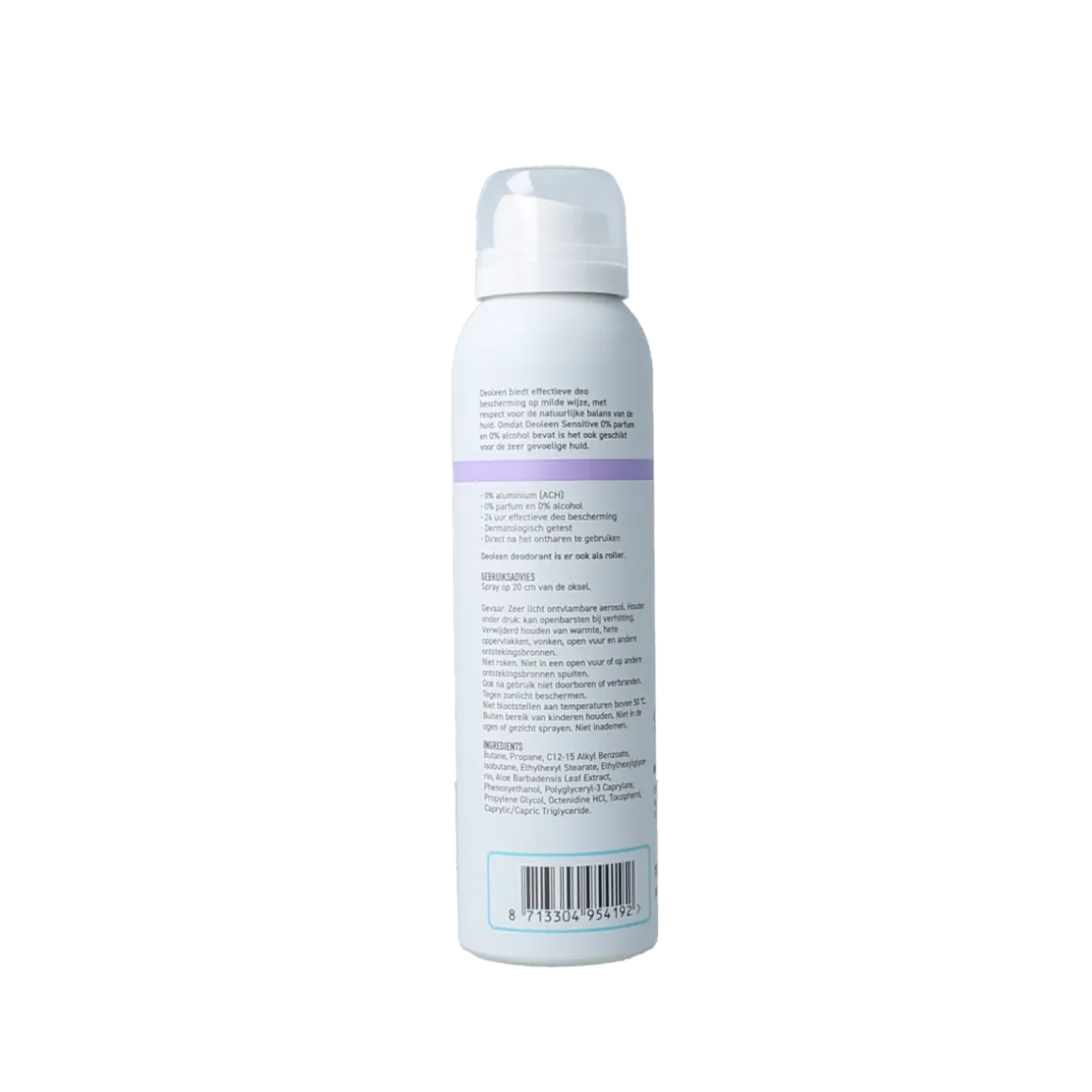 Deoleen Deodorant spray 0% sensitive
