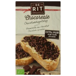 De Rit Chocoreale hagelslag extra puur bio