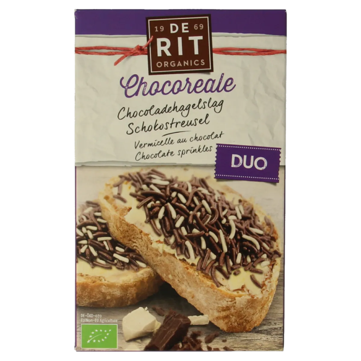 Outlet De Rit Chocoreale hagelslag mix bio
