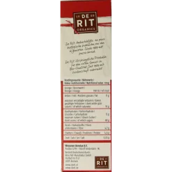 De Rit Chocoreale hagelslag puur bio