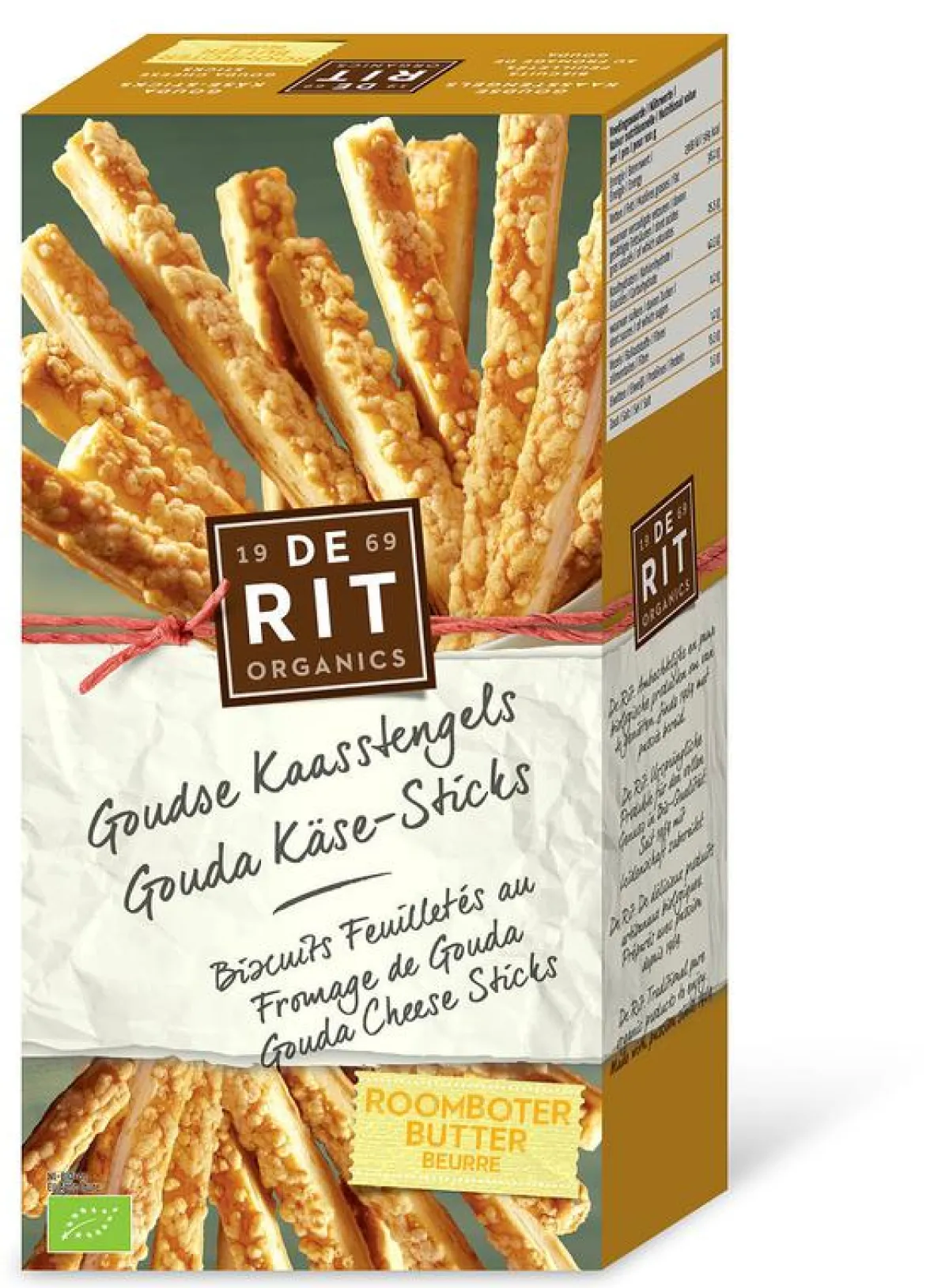 Outlet De Rit Goudse kaasstengels bio
