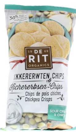 De Rit Kikkererwtenchips sour cream union bio