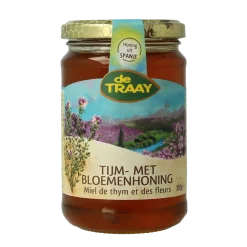 New de Traay Tijm- met bloemenhoning