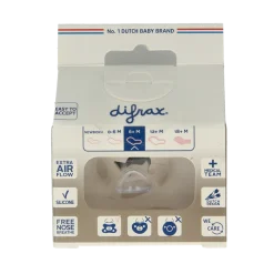 Sale Difrax Fopspeen dental 6+ maanden met ring