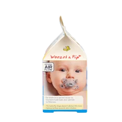 Outlet Difrax Fopspeen natural 0-6 maanden Woezel & Pip