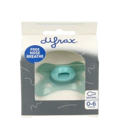Difrax Fopspeen natural 0-6 maanden ocean