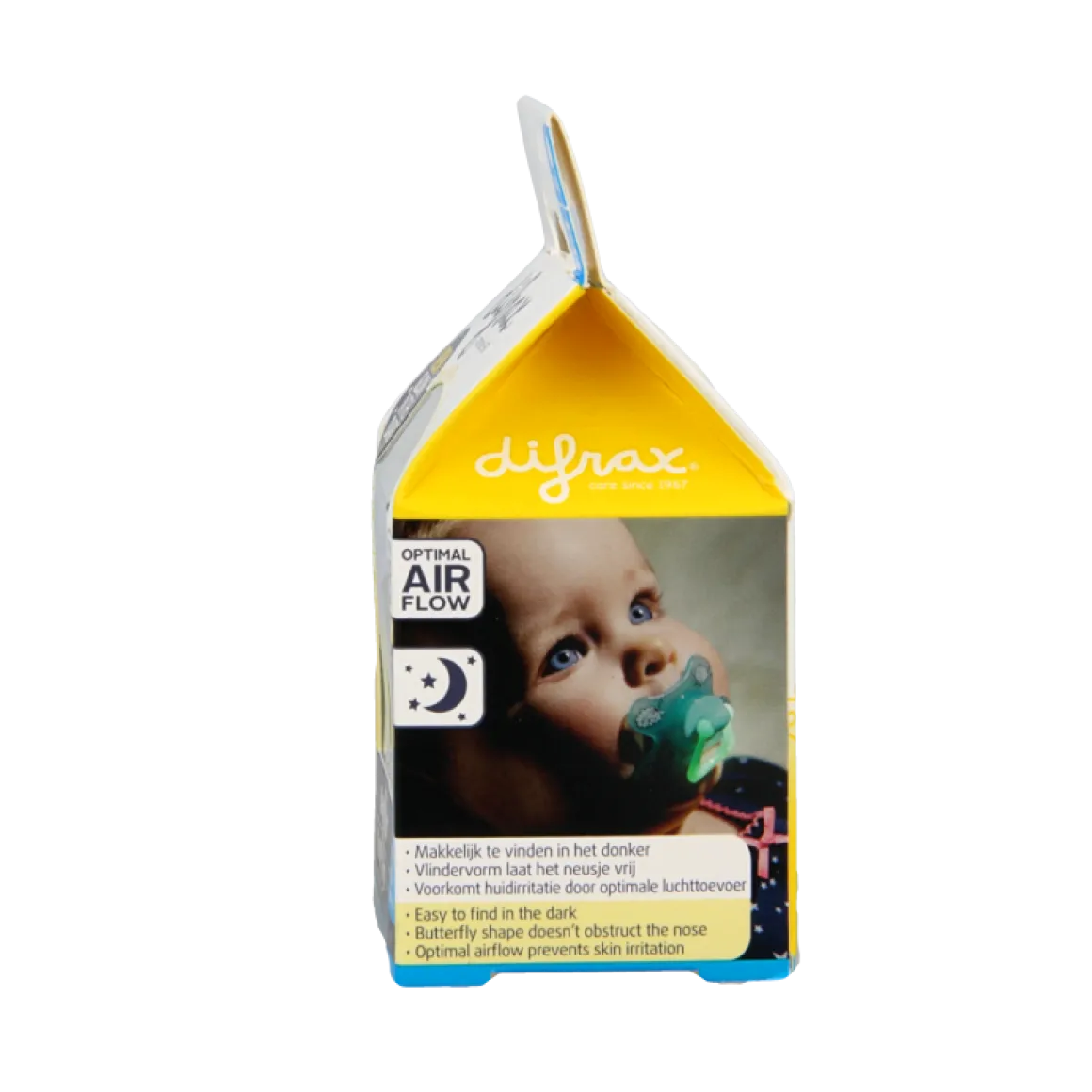 Difrax Fopspeen natural 12+ maanden nacht