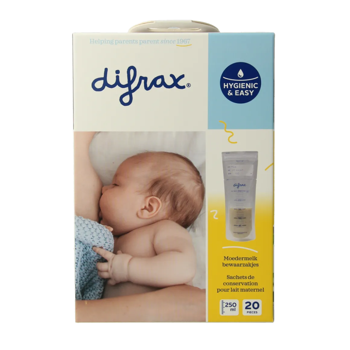 Difrax Moedermelk bewaarzakjes BtoB