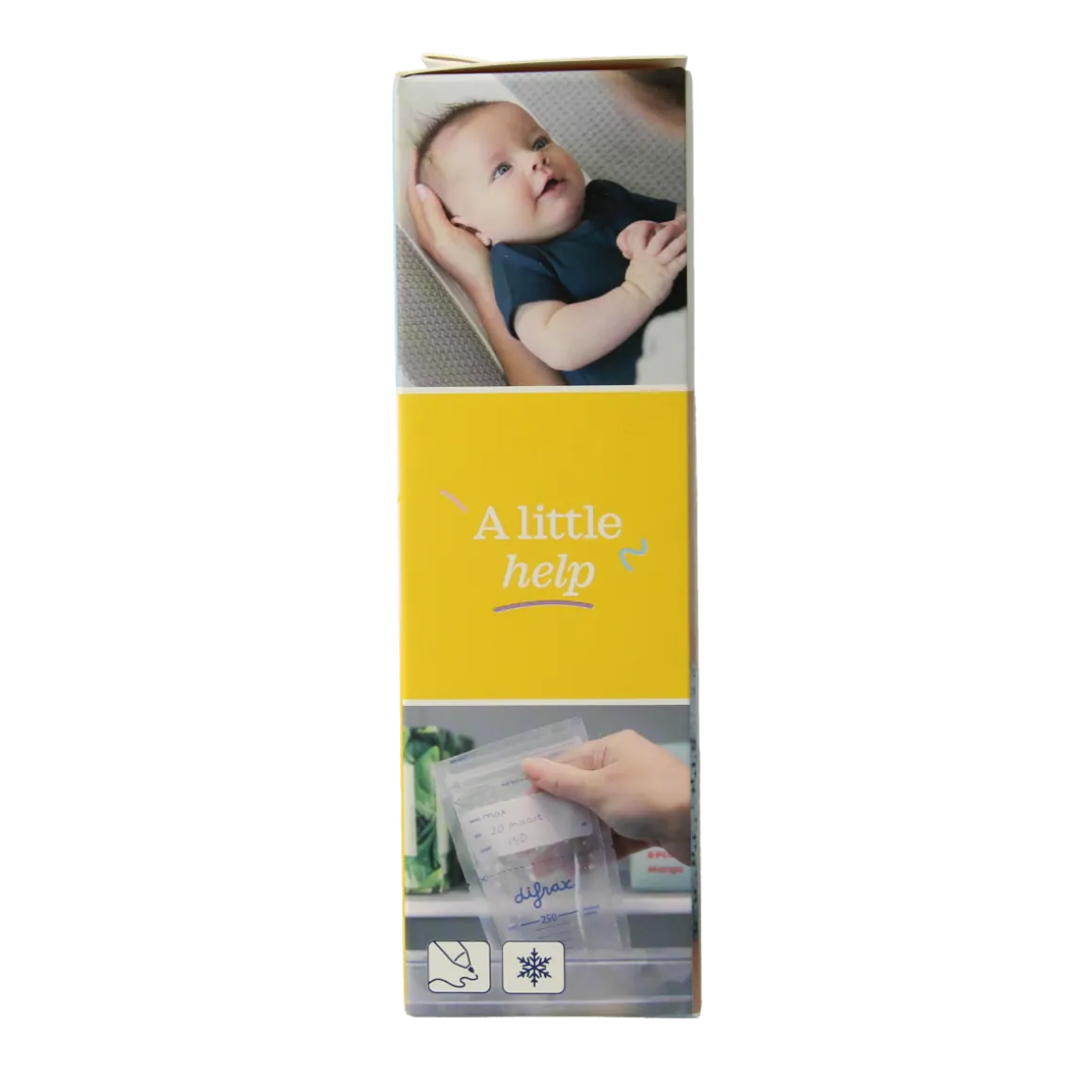Difrax Moedermelk bewaarzakjes BtoB