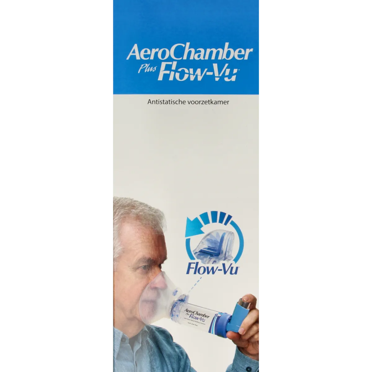 Hot Diversen Aerochamber plus flower VU+ volwassen masker