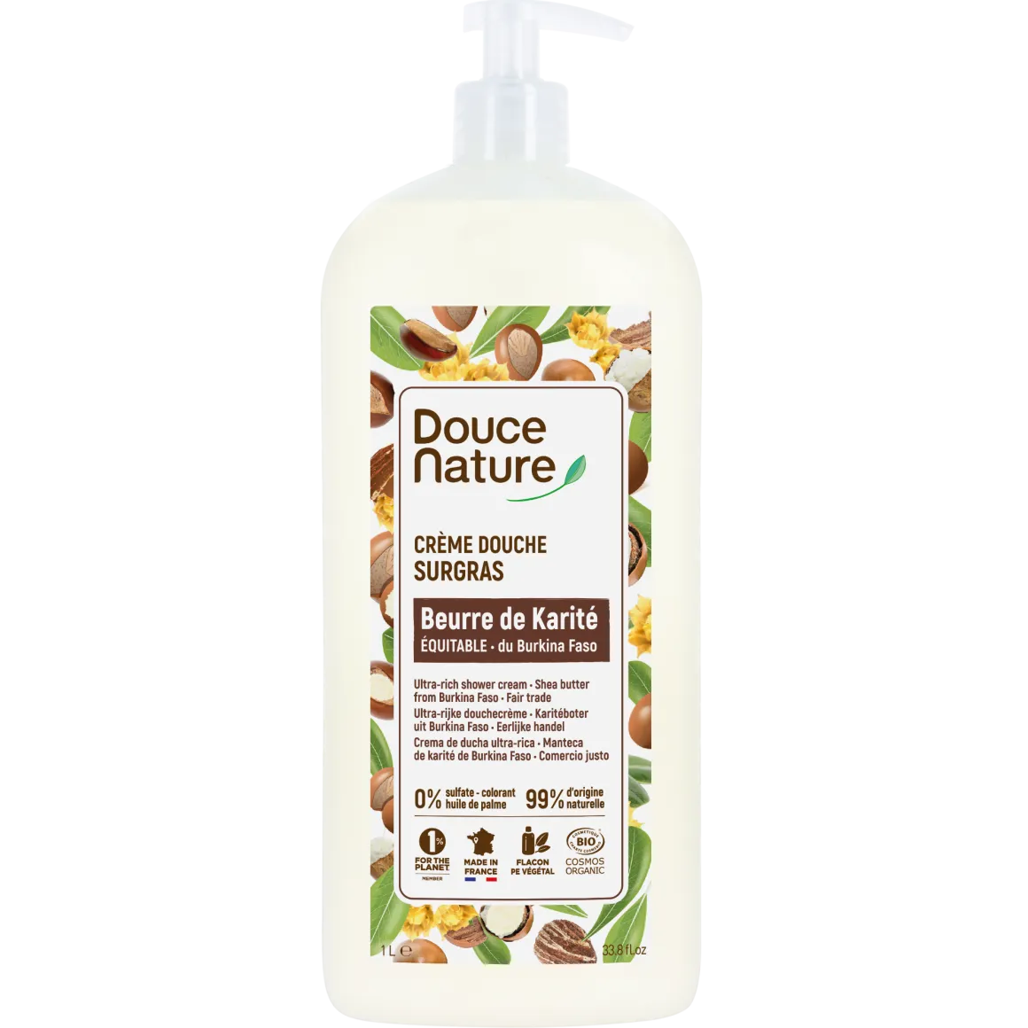 Douce Nature Douchegel sheabutter ultrarijk bio