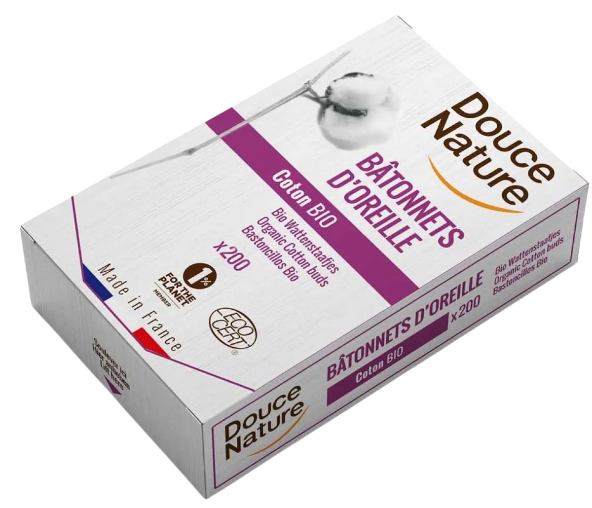Sale Douce Nature Wattenstaafjes bio katoen