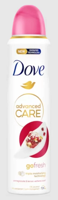 Clearance Dove Deodorant spray go fresh pomegranate
