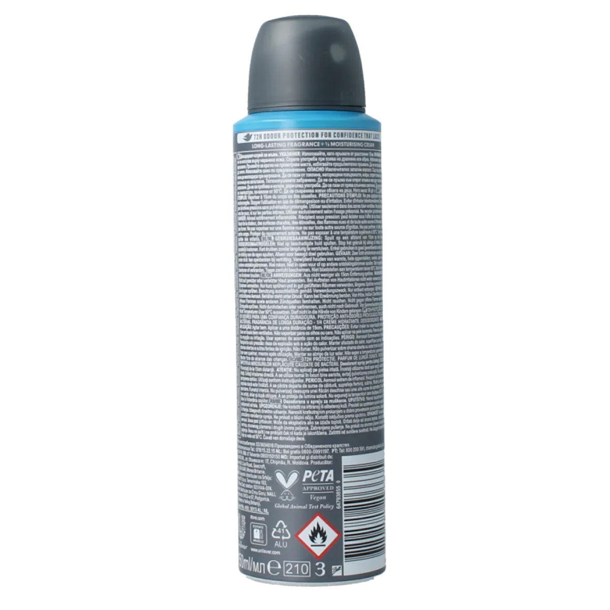 Best Dove Deodorant spray men+ care clean comfort 0%