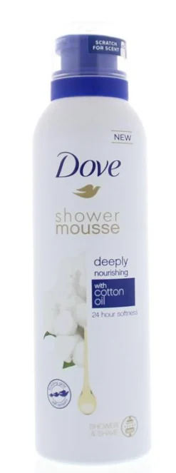 Best Dove Shower mousse cotton oil