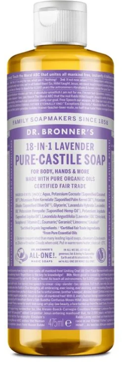 Dr Bronners Liquid soap lavendel