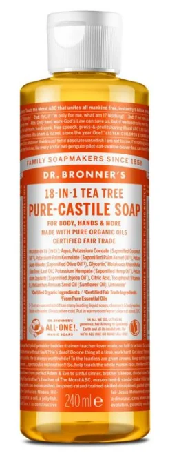 Discount Dr Bronners Liquid soap tea tree