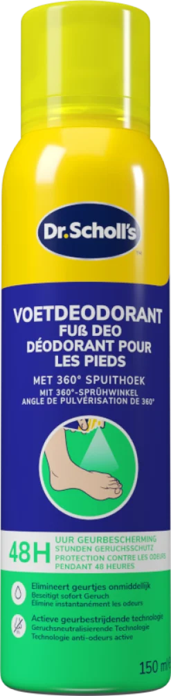 Discount Dr. Scholl's Voet deodorant spray