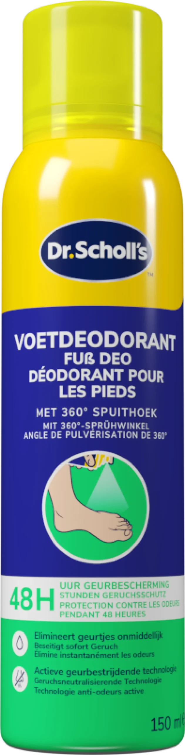 Discount Dr. Scholl's Voet deodorant spray