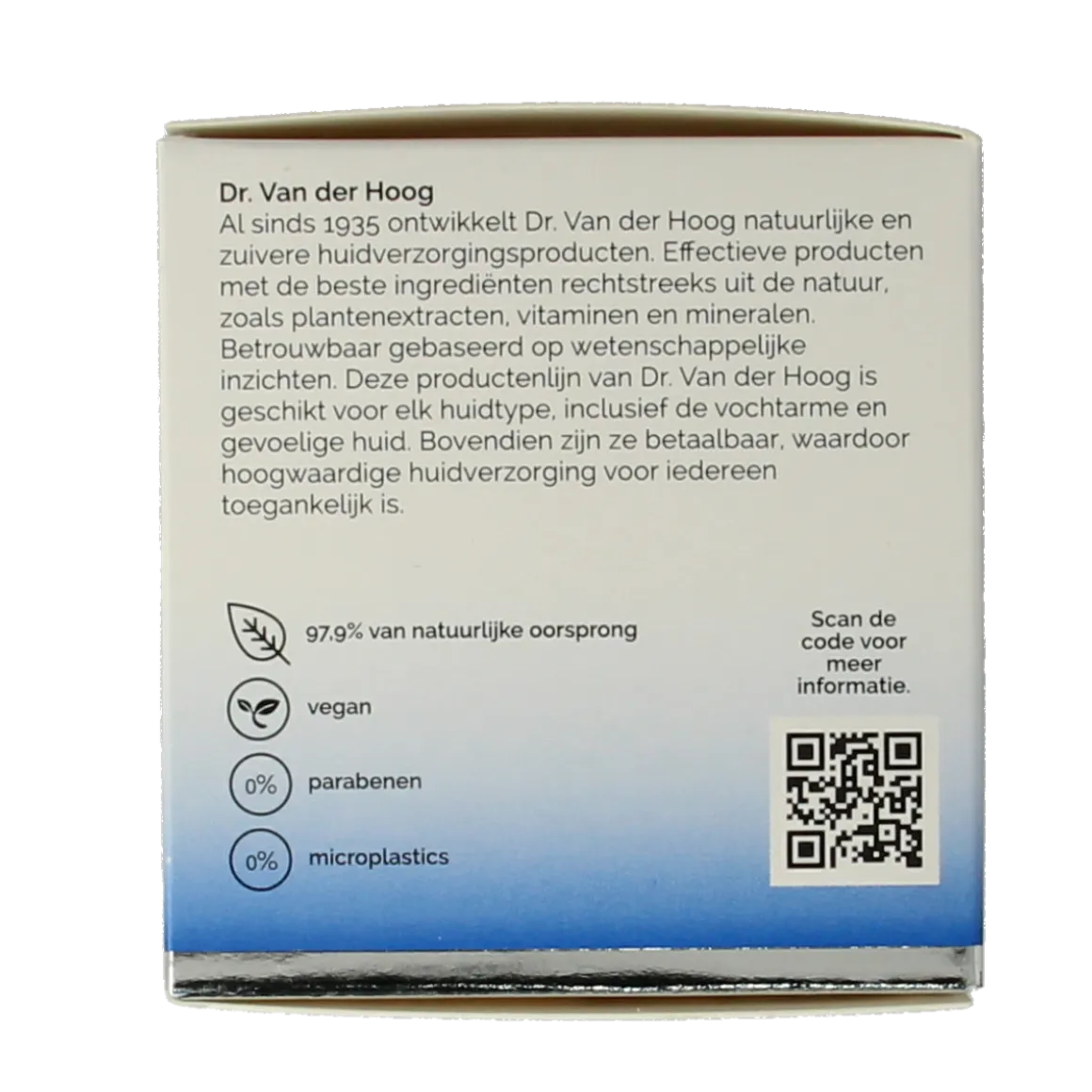 Dr. van der Hoog Hydraterende dagcreme