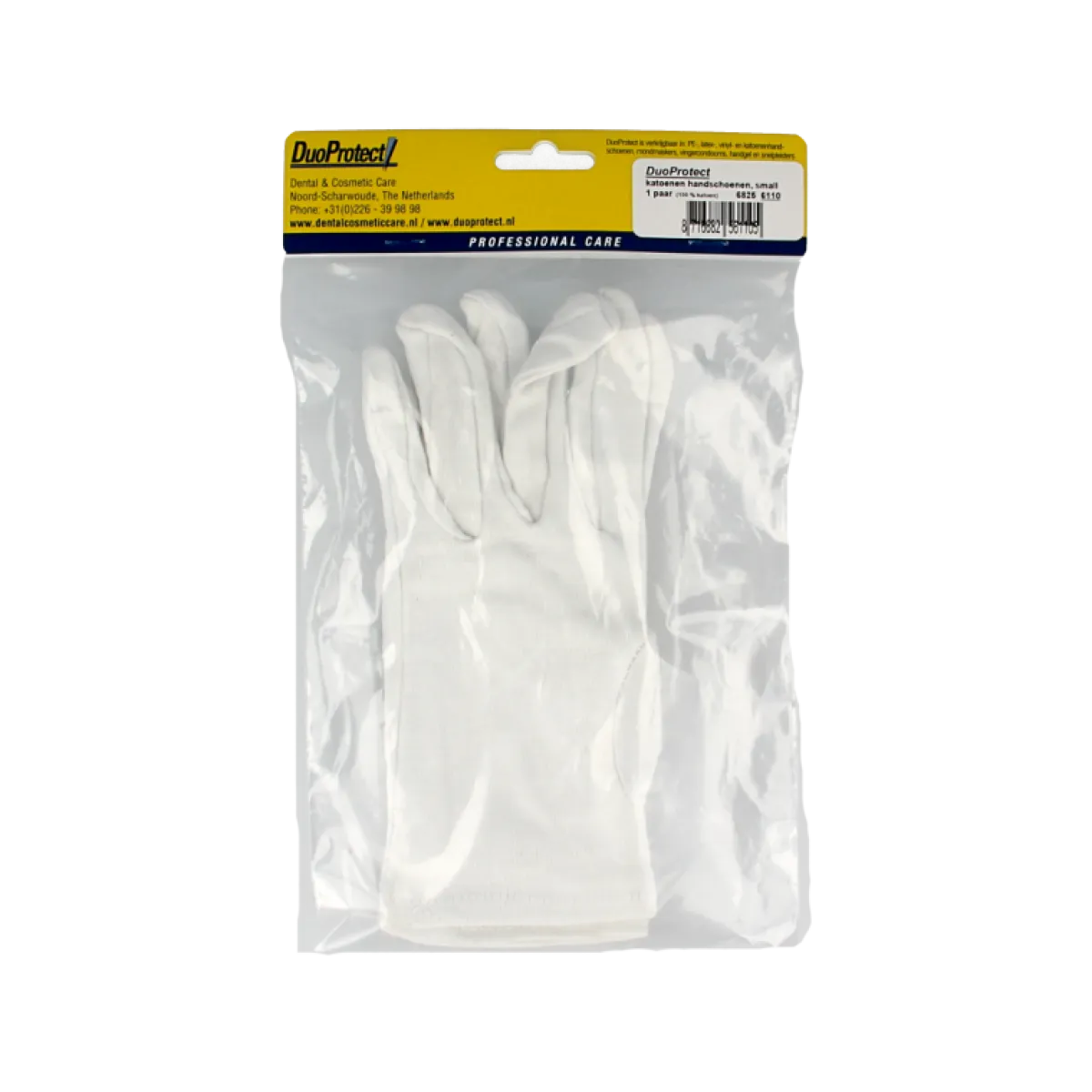 Sale Duoprotect Handschoen katoen S