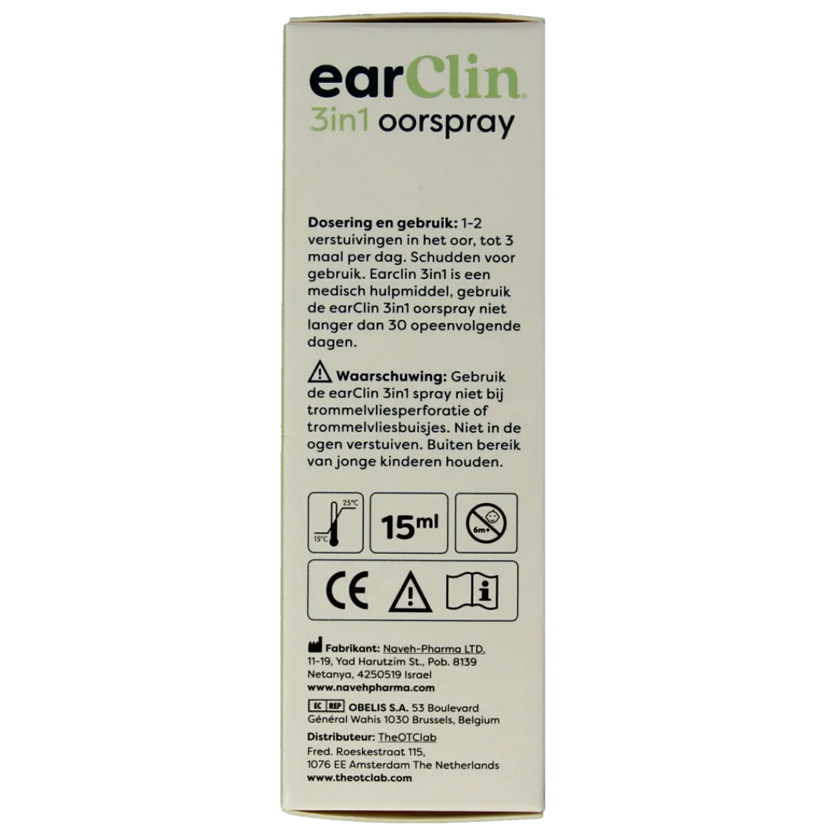 Outlet Earclin Easpray 3-in-1
