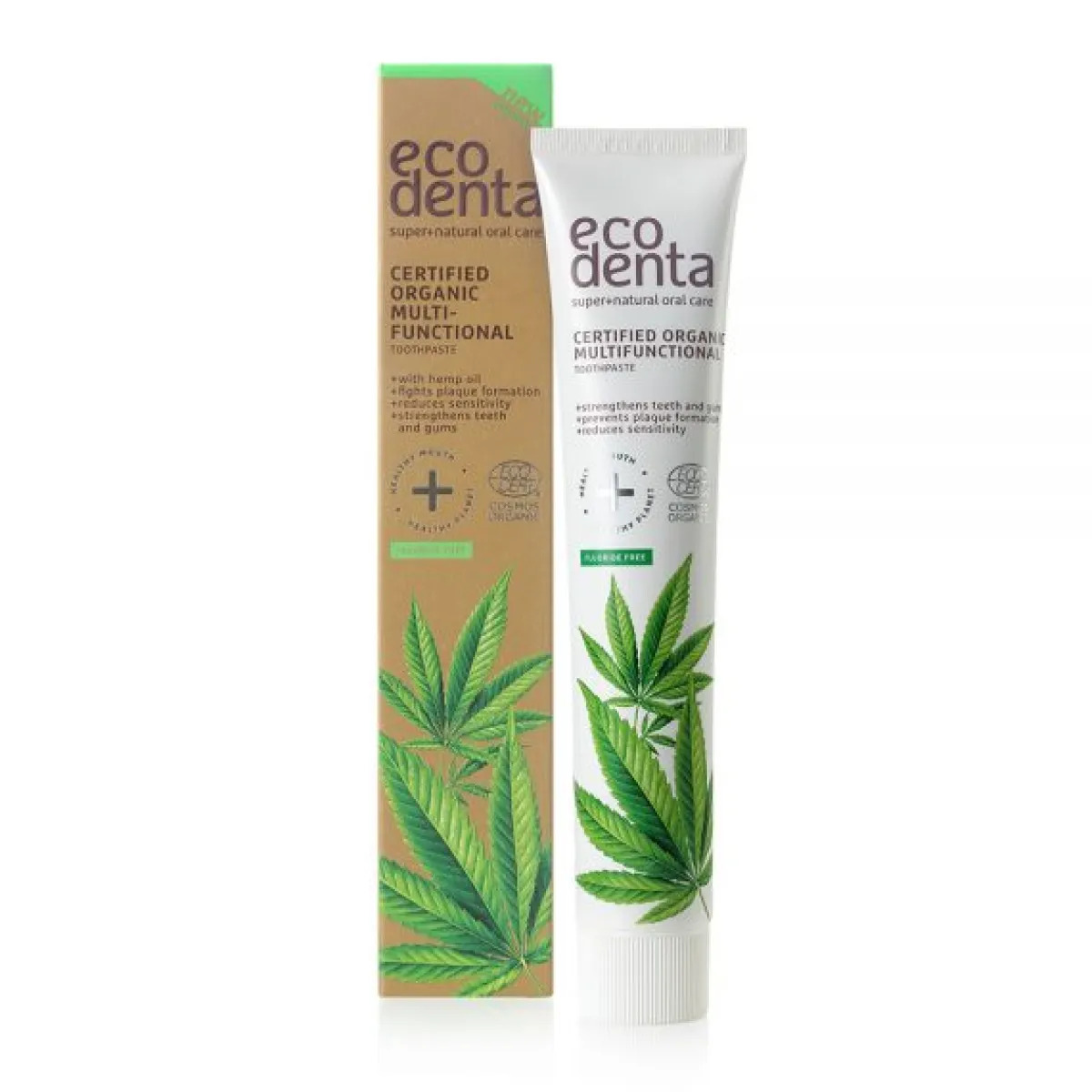 Clearance Ecodenta Tandpasta organic hennep olie