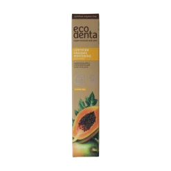 Ecodenta Tandpasta organic whitening papaja