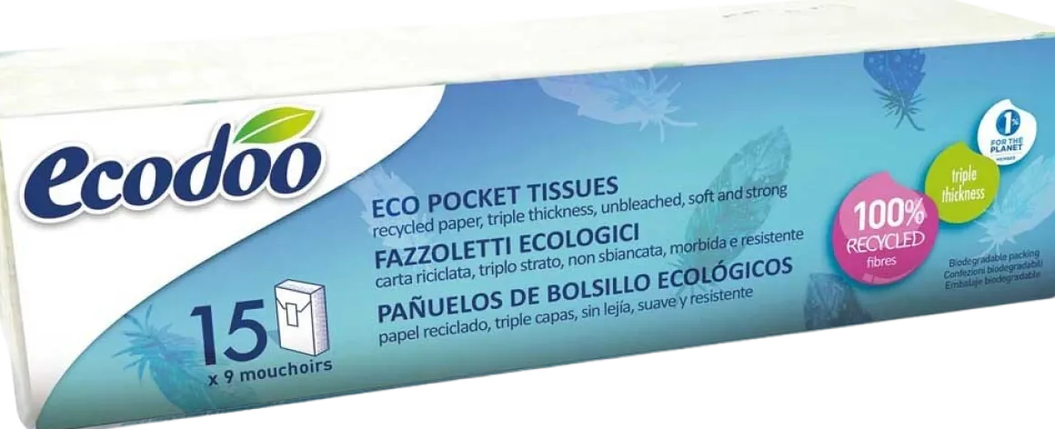 Ecodoo Tissues/zakdoekjes bio
