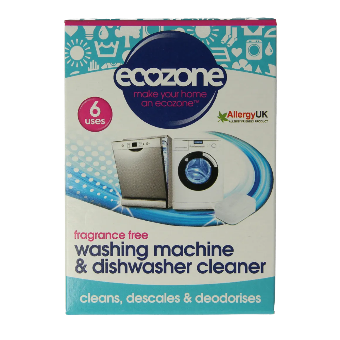 EcoZone Wasmachine en vaatwasser ontkalker