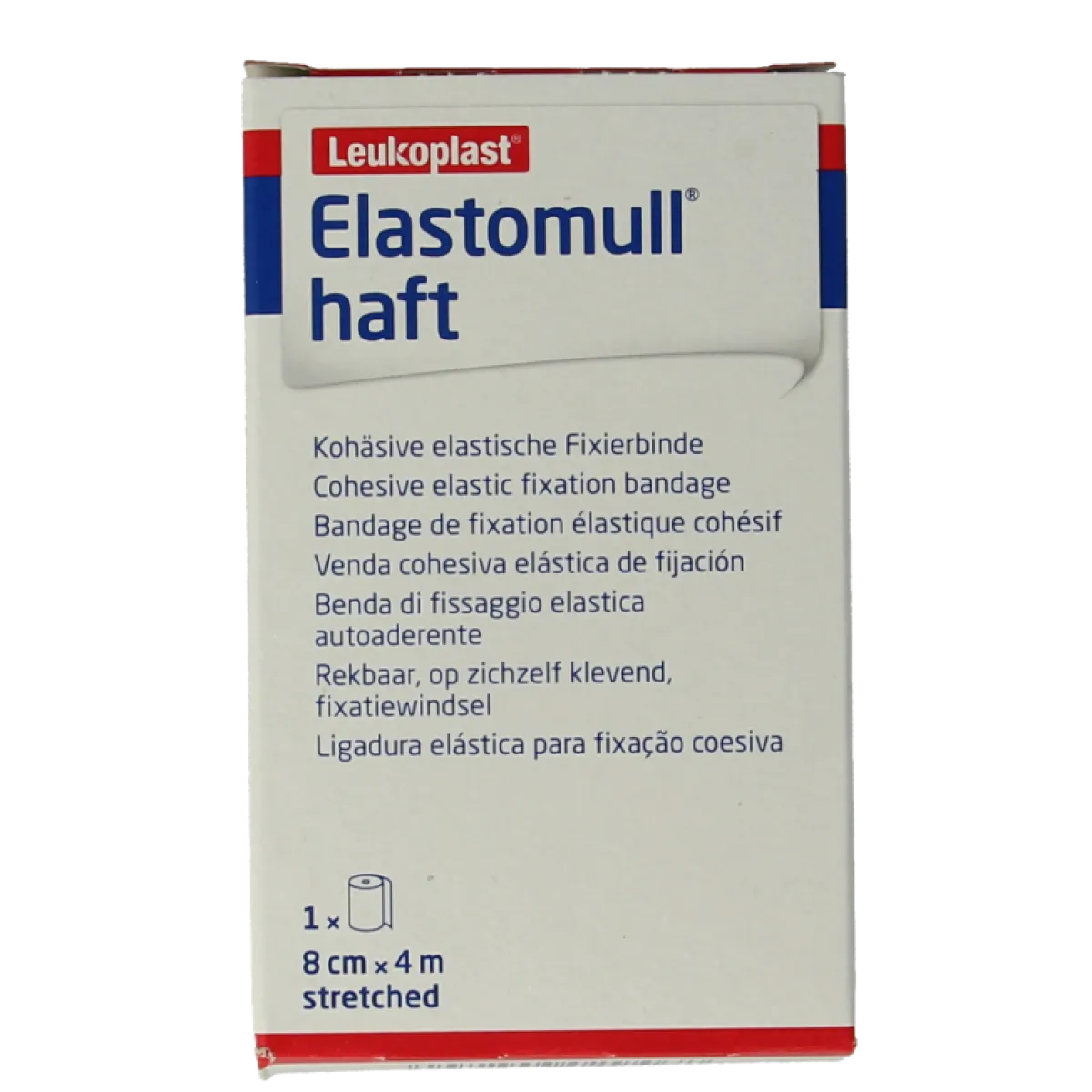 New Elastomull Fixatiewindsel haft 4m x 8cm 45472