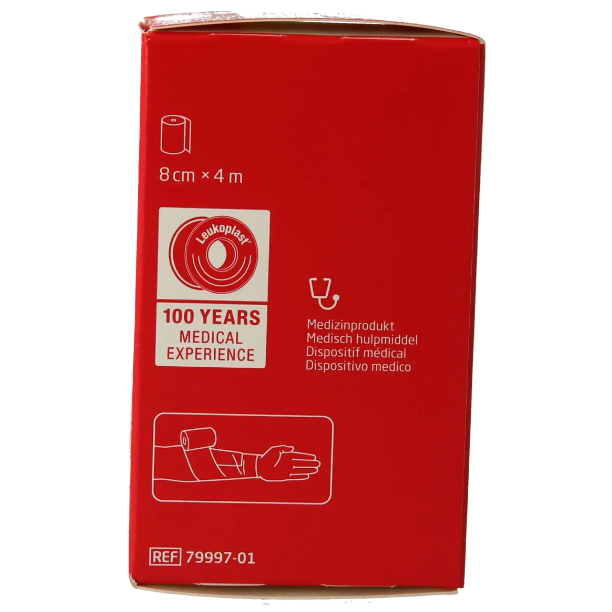 Hot Elastomull Fixatiewindsel haft 4 x 8cm
