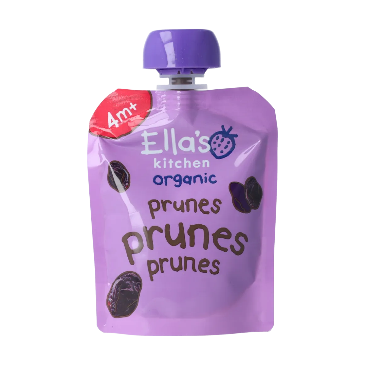 Ella's Kitchen Pruimen knijpzakjes 4+ maanden bio